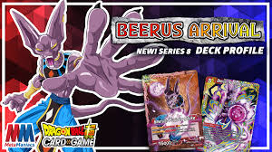 I edited the dragon ball fighterz splash to be bad animation beerus. Dbscg Deck Profile R Y Beerus Arrival Metamaniacs The Tcg Maniacs