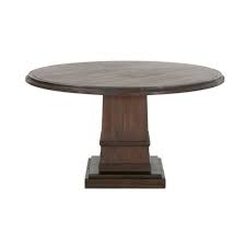 Transitional Style Dining Table Featuring 54 Round Top With A Square Single Pedestal Base Dining Table Rustic Dining Table Dining Table In Kitchen