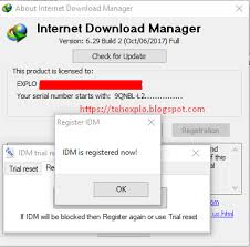 As mentioned earlier, idm is not a free program. Explo Idm Trial Reset And Registration Tool