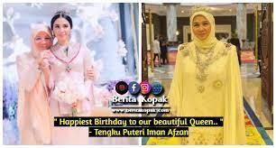 Sekitar sambutan yam tengku iman abdullah. Happiest Birthday To Our Beautiful Queen Tengku Puteri Iman Afzan Berita Kopak Media
