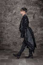 Black Suit Daily Avant Garde Coat And Pants By Divka Leather Shoes By Marsell Photography Women Fashion Pantsuits For Women