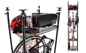 自転車を立てて収納する バイシクルハンガー 賃貸住宅にはこれでしょ えん乗り 自転車 自転車収納 ロードバイク 収納