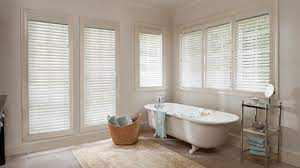 Our bathroom windows create the illusion of a larger room while striking the perfect balance between functionality and privacy. 7 Bathroom Window Treatment Ideas For Bathrooms Blindsgalore
