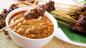 Sate ayam dan kuah kacang. Resepi Ibu Kuah Kacang Sate Kajang Resepi Ini Merupakan Resepi Kuah Kacang Khasnya Untuk Dimakan Bersama Sate Walaubagaimanapun Ianya Juga Sesuai Dan Sangat Sedap Dimakan Bersama Nasi Himpit Bahan Untuk