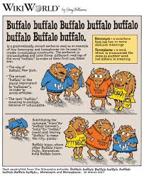 Il contenuto di questo libro. Buffalo Buffalo Buffalo Buffalo Buffalo Buffalo Buffalo Buffalo Wikipedia