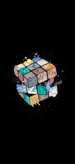 Download hd amoled wallpapers best collection. Amoled Dark Rubik S Cube Hd Wallpaper Wallpaperbetter