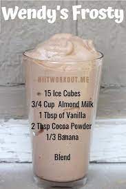 Wendys Frosty Protein Shake Recipe Healthydrinks Smoothie Rezepte Rezepte Fur Shakes Frostig Rezept