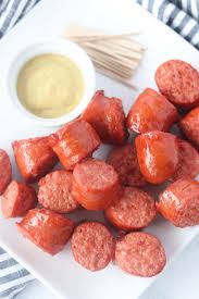 In a large saucepan, cook kielbasa over medium heat until lightly browned, 5 minutes; Air Fryer Kielbasa Polish Sausage Whole Lotta Yum