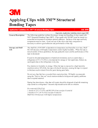 3m Roof Ditch Clips Application Guide Manualzz