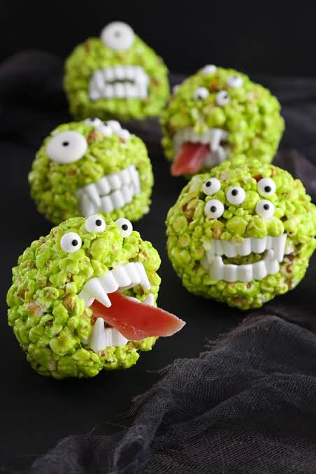 Monster Popcorn Balls