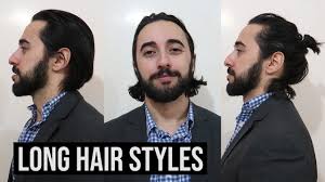 Interviews are stressful enough without having to worry about a bad hair day. Long Hair Styles For A Job Interview 3 Men S Long Hair Styles Youtube