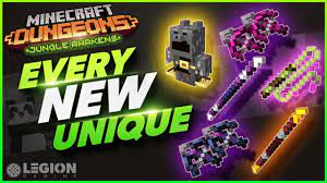 Check spelling or type a new query. Every New Unique Item And Where To Find It Minecraft Dungeons Jungle Awakens Dlc Youtube