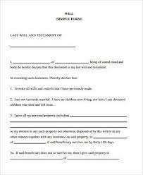 To create your own free personalized will, click on the image above. Free 6 Sample Last Will And Testament Forms In Pdf Ms Word