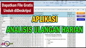 Sebelum anda mengunduhnya silakan baca dulu cara download (ada hamparan pada menu di atas). Aplikasi Analisis Ulangan Harian Mudah Cepat Dan Otomatis Youtube