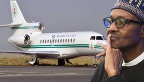 Image result for BUHARI'S JET