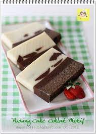 Puding Cake Coklat Motif Puding Cake Desserts Dessert Appetizers