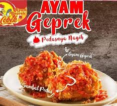 Bisa anda gunakan untuk buka usaha ayam geprek khas indonesia. Fenomena Ayam Geprek Di Hadapan Bj Ayam Geprek Cobek Facebook