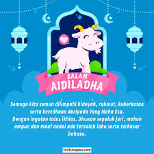 Semoga kita semua dapat ambil ikhtibar dari peristiwa korban ini. Ucapan Hari Raya Korban Aidiladha 2021 Indah 1001 Ucapan