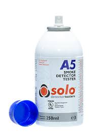 The spray does not contain any solid substances and evaporates without leaving residues. Solo A3 Solo 330 Solo 365 Smoke Detector Testing Smoke Detector Tester