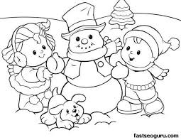 Free winter printables for preschoolers, prek homeschooling, prek. Coloring Pages Winter Snowman Coloring Pages Winter Coloring Pages