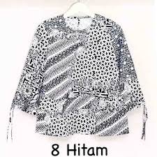 Baju resmi menjadi pilihan terbaik setiap wanita. On88 Atasan Batik Wanita Lengan Panjang Panjang Katun Strecth Model Serut U Baju Kerja Kantoran Terbaru Juli 2021 Harga Murah Kualitas Terjamin Blibli