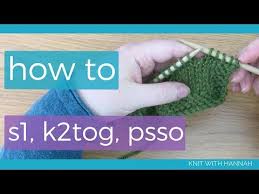 Most knitting patterns specify what size knitting needles you will need. How To S1 K2tog Psso Or Sl 1 K2tog Psso Youtube