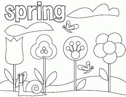 You can print or color them online at getdrawings.com for absolutely free. Spring Coloring Pages For Kids Coloring Home
