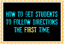 Home » print and make » worksheets. How To Get Students To Follow Directions The First Time