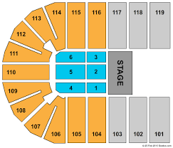 Orleans Arena The Orleans Hotel Seating Chart