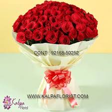 Majestic 50 Red Roses Bouquet Send Flowers To Punjab Buy Flowers Online Send Flowers Online Flowers Online