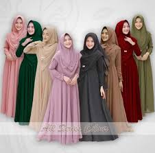 Maybe you would like to learn more about one of these? Jual Baju Gamis Ibu Ibu Pengajian Terbaru Lazada Co Id