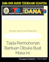 Dana raya aidilfitri 2018 negeri terengganu. Permohonan Dana Raya Rakyat Terengganu Terengganu Sejahtera Facebook