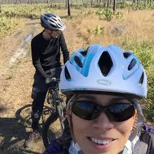 Enjoying this beautiful day riding the Hal Scott Preserve …