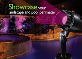 Led Landscape Pool Lighting Blue Mountain Pools In Ground Swimming Pool Builder Contractor