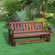 Have To Have It Great American Woodies Red Cedar Mission Outdoor Glider Package With Optional Cushion 379 98 In 2020 Outdoor Glider Outdoor Outdoor Landscaping