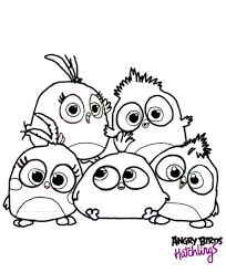 So, if you want to acquire all these great shots regarding (new angry birds coloring pages), click on save button to save the pics to your laptop. Angry Birds Hatchlings Coloring Page By Angrybirdstiff On Deviantart