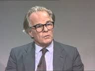 PlymouthInterview with Sir Anthony Parsons UK Ambassador to UN Stock  Footage Video