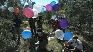 The idf says the balloons were launched as a protest to the provocative flag march in. Gaza Incendiary Balloons Are Distress Signals Conflict News Al Jazeera