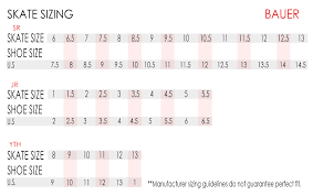 13 Studious Bauer Runner Size Chart