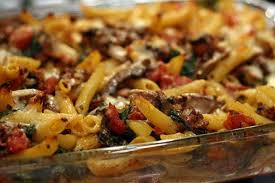 Baked Ziti With Spinach And Tomatoes Recipe Epicurious Com Recipe Yummly Recipe Baked Ziti Ziti Baked Ziti With Sausage