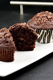 Muffins Double Chocolat Recipe In 2020 Double Chocolate Muffins Chocolate Muffins Double Chocolate Muffin Recipe