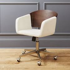 Comes as a set with solid steel frame table and chair. Shop Fillmore Office Chair Make A Stylish Impression That Still Meets Office Dress Code Modern Office Chair Modern Home Office Furniture White Desk Chair