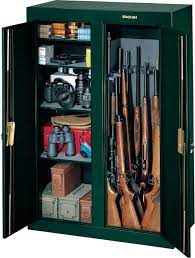 They're gun cabinets, not gun safes. Stack On 16 Gun Double Door Cabinet 295 99 Free 2 Day Shipping Over 50 Gun Deals
