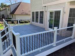 Trex foggy wharf belongs to trex enhance natural s collection which comes with 25 years limited fade and stain warranty from manufacturer. Trex Enhance Color Foggy West Michigan Decks By Design Facebook