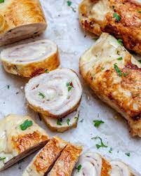 Chicken Ham Cheese Rollatini Recipe Chicken Ham Clean Food Crush Ham And Cheese
