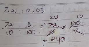 Tentukan Hasil Pembagian Pecahan Desimal 7 2 0 03 Brainly Co Id