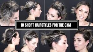 Short hairstyles 2019, bob hairstyles, pixie cut, hair color, short layered hair, short hairstyles for black women, thick, thin, fine hair, short haircuts 2018. 10 Ways To Style Short Hair For The Gym Youtube