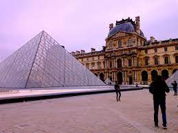 Paris Louvre Museum Tourist Traveler Travel Louvre Museum Louvre