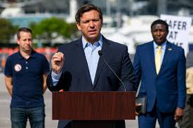 Governor ron desantis is the former u.s. Fl Governor Desantis Decides To Lock State Down For April Miami Herald