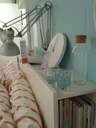 Bring the outdoors in by installing a supportive shelf above your bed to display vines, succulents and more in unique pots and planters. Ikea Cool Shelf Behind Bed Idea Kids Room Bed Ikea Bed Heads Bed Shelves